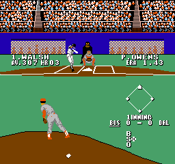 Bases Loaded 3 (USA) In game screenshot